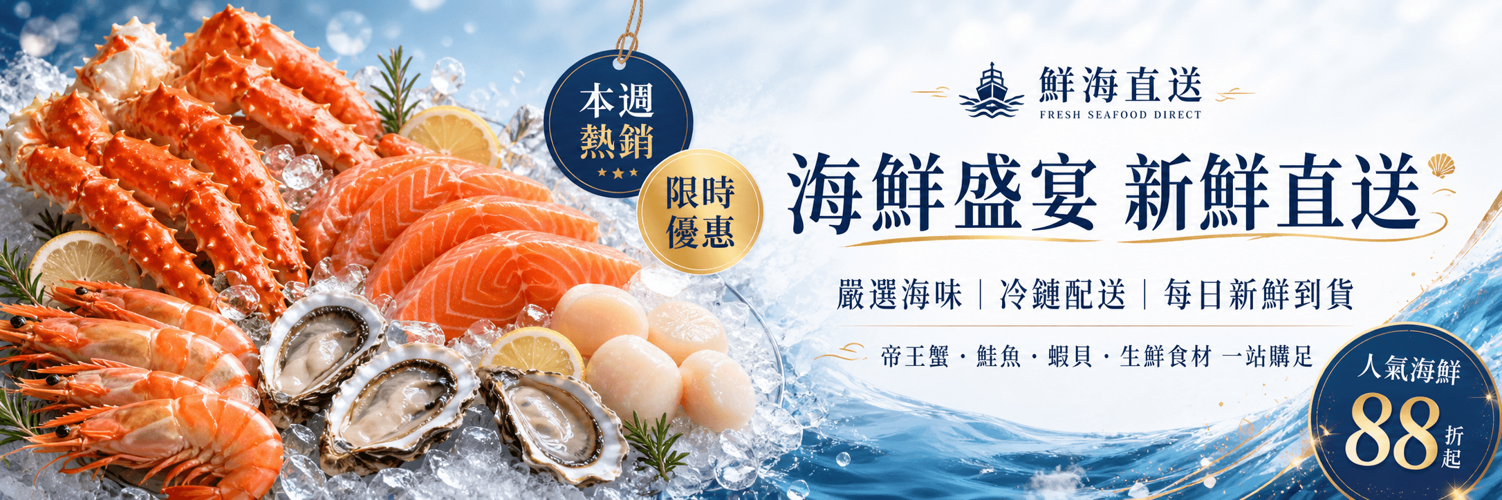 鮮海直送 · 海鮮盛宴